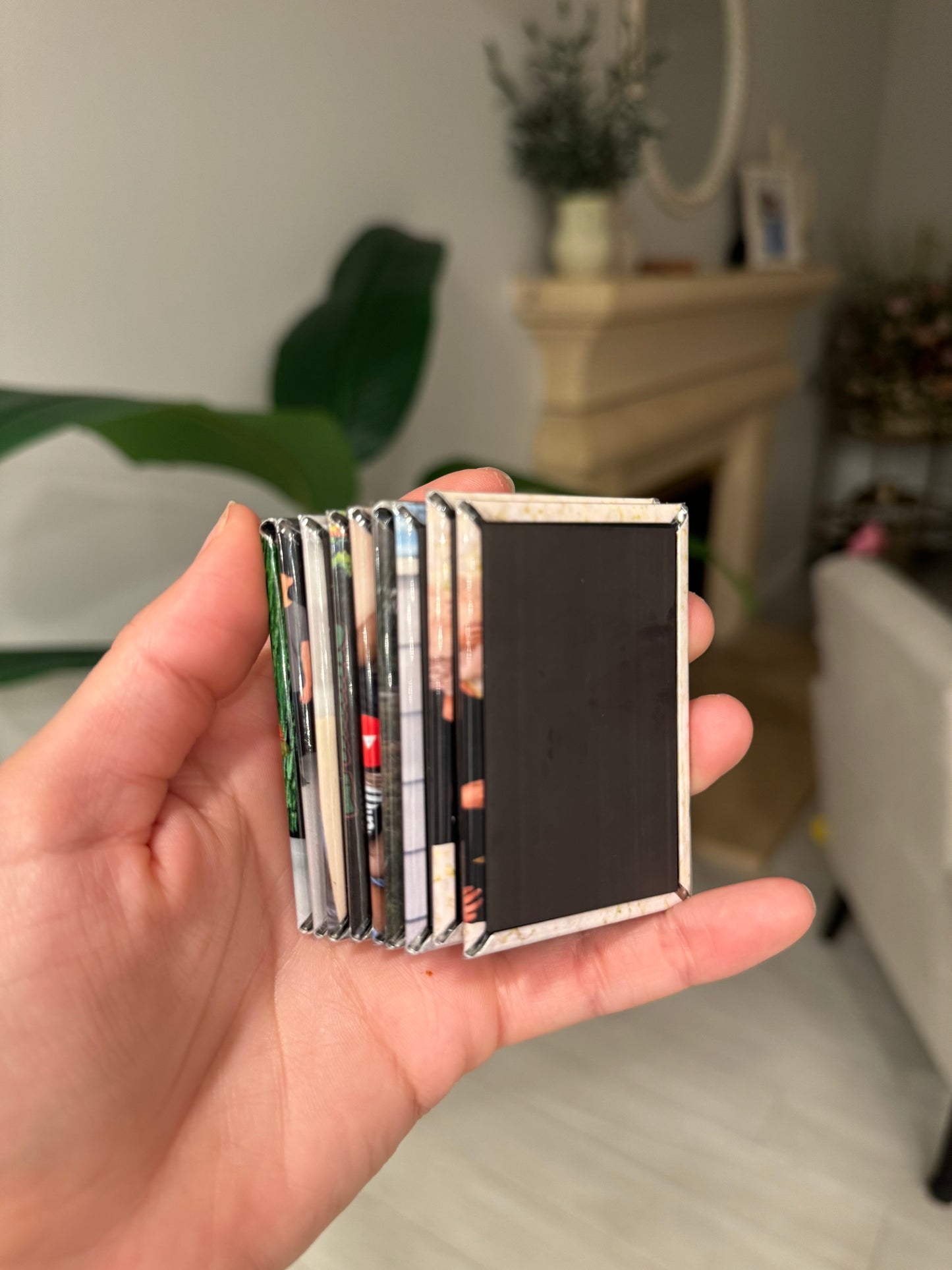 9 Fridge Photo Magnets