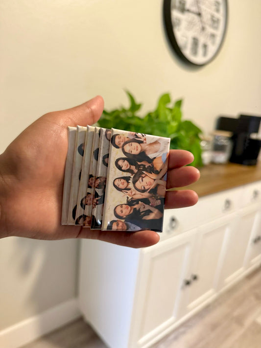 6 Fridge Photo Magnet